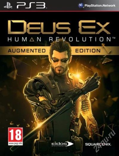 Лот: 1372371. Фото: 1. Deus Ex (PS3). Игры для консолей