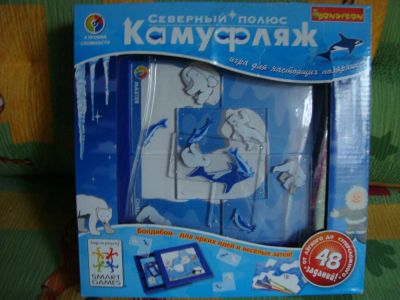 Лот: 6154815. Фото: 1. Логическая настольная игра "Камуфляж... Детские настольные игры