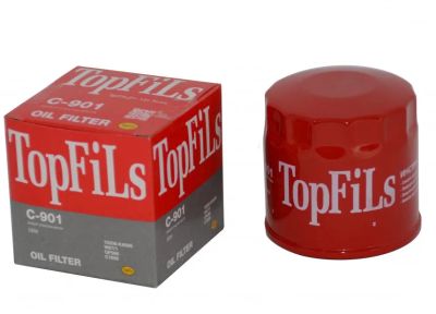 Лот: 16646307. Фото: 1. Фильтр масляный C-901 TopFils. Расходные материалы