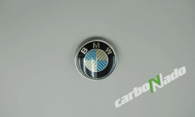 Лот: 17243747. Фото: 1. Эмблема на капот BMW Карбон 71... Детали тюнинга