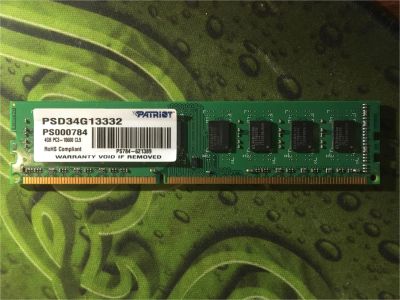 Лот: 11245522. Фото: 1. Patriot psd34g13332 (4 Gb). Оперативная память