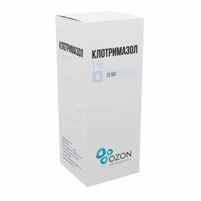 Лот: 25708687. Фото: 1. Клотримазол раствор для наружного... Лекарства