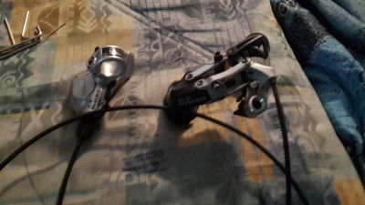 Лот: 4666446. Фото: 1. переключатель sram x9 с манеткой... Запчасти