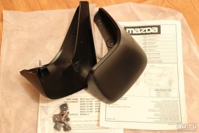 Лот: 16993107. Фото: 1. Брызговики задние на MAZDA 3... Детали тюнинга
