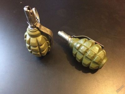 Лот: 5535691. Фото: 1. Макет гранаты Ф1. Другое (военно-спортивные игры)