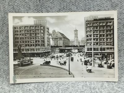Лот: 25847974. Фото: 1. Открытка Германия, Берлин - Александерплац... Открытки, конверты