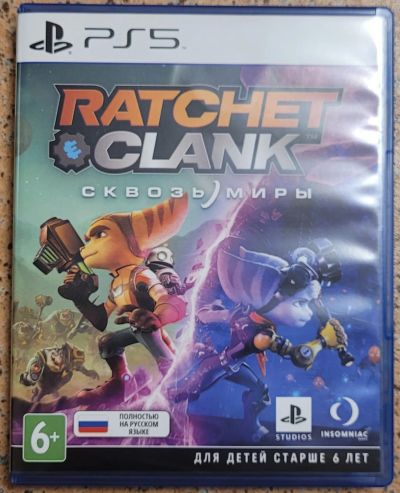 Лот: 19571426. Фото: 1. Ratchet & Clank: Сквозь Миры... Игры для консолей