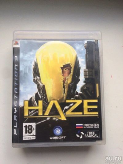 Лот: 9517639. Фото: 1. Игра на PS3 "HAZE" 18+ с рубля. Игры для консолей