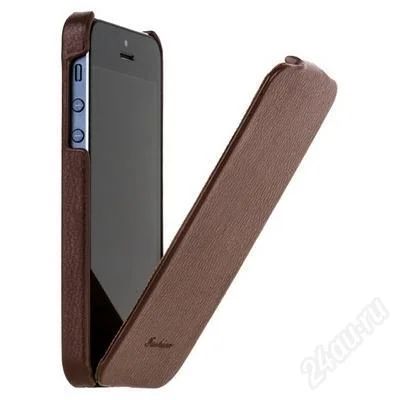 Лот: 3332726. Фото: 1. Чехол Fashion для iPhone 5 с откидным... Чехлы, бамперы