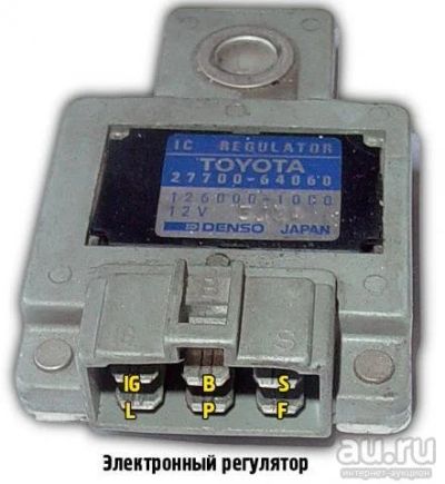 Лот: 8247639. Фото: 1. Регулятор напряжения Toyota Lite... Электрооборудование