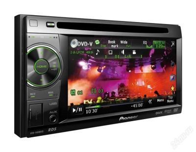 Лот: 2022366. Фото: 1. pioneer avh-1400dvd 2-din av плеер... Автомагнитолы