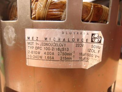 Лот: 10526705. Фото: 1. эл.двигатель от стир.машины Вятка-автомат. Запчасти для остальной бытовой техники