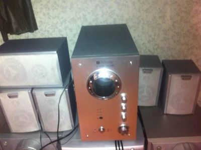 Лот: 3580963. Фото: 1. defender 5.1 home theatre. Активные акустические системы