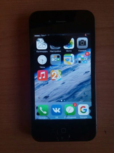Лот: 6827377. Фото: 1. iphone 4 32gb с рубля. Смартфоны