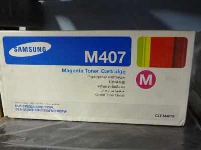 Лот: 10796035. Фото: 1. Картридж Samsung (407) CLT-M407S... Картриджи, расходные материалы