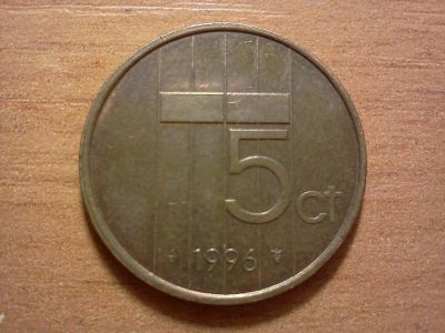 Лот: 6429618. Фото: 1. 5 цент нидерланды. Европа