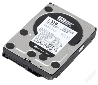 Лот: 1439155. Фото: 1. Жесткий диск 1,5TB Western Digital... Жёсткие диски (HDD)
