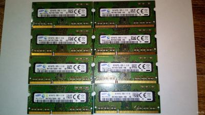 Лот: 13995295. Фото: 1. SO-DIMM Samsung 4 GB PC3L-12800... Оперативная память