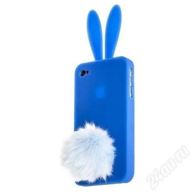 Лот: 2253403. Фото: 1. Чехол кейс на iPhone 4 / 4S Заяц... Чехлы, бамперы