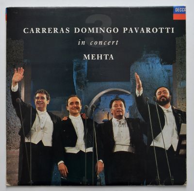 Лот: 12081484. Фото: 1. lp Carreras*, Domingo*, Pavarotti... Аудиозаписи