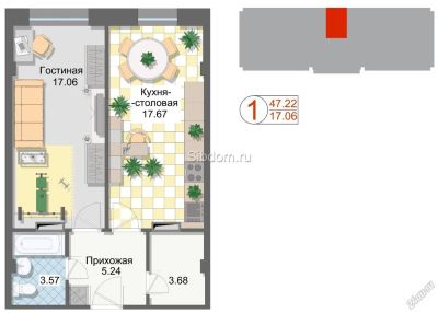 Лот: 5751735. Фото: 1. ж/к "Озеро парк" , Норильская... Квартиры, студии
