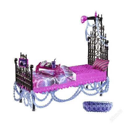 Лот: 3367926. Фото: 1. Monster High Кровать Spectra Vondergeist. Куклы и аксессуары