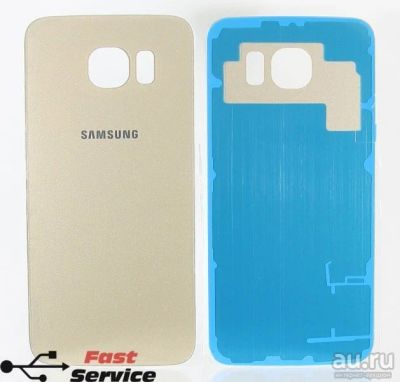 Лот: 10200407. Фото: 1. Задняя крышка Samsung G920F/G920FD... Корпуса, клавиатуры, кнопки