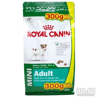 Лот: 9470318. Фото: 1. Royal canin Mini Adult Полнорационный... Корма