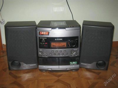 Лот: 2342076. Фото: 1. музыкальный центр Pioneer X-P170C... Музыкальные центры, магнитолы