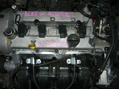 Лот: 2497206. Фото: 1. Двигатель Mazda Axela Blefw 2010г... Двигатель и элементы двигателя