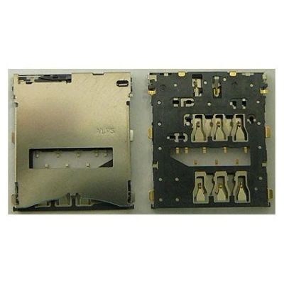 Лот: 9273229. Фото: 1. Коннектор, разъем SIM Sony C6602... Шлейфы, разъёмы