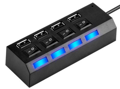 Лот: 17203605. Фото: 1. USB разветвитель хаб, 4х портовый... USB хабы