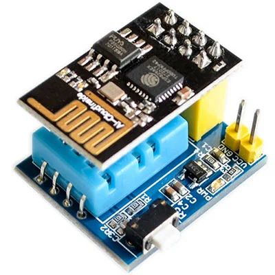 Лот: 18690366. Фото: 1. ESP8266 ESP-01 + датчик температуры... Микроконтроллеры