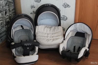 Лот: 10329289. Фото: 1. Коляска Tutis Zippy "3 в 1". Коляски