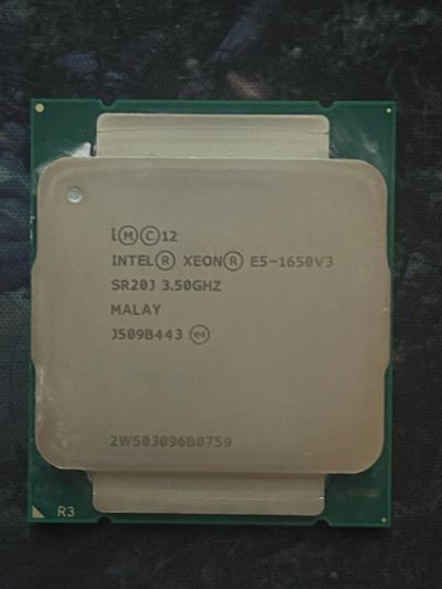 Лот: 21758931. Фото: 1. 2011v3 intel Xeon E5-1650V3 -... Процессоры