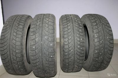 Лот: 6337724. Фото: 1. 4 шипованных шины Gislaved Nord... Шины