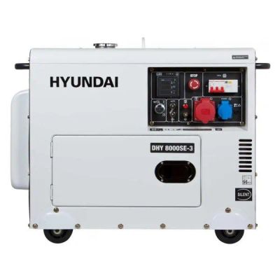 Лот: 24810754. Фото: 1. Генератор дизельный Hyundai DHY... Бензо-, мотоинструмент
