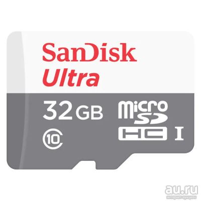 Лот: 13396719. Фото: 1. Карта памяти microSD HC 32 GB... Карты памяти