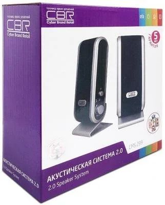 Лот: 10425634. Фото: 1. Колонки 2.0 CBR CMS-299 6Вт, USB... Портативные, беспроводные колонки