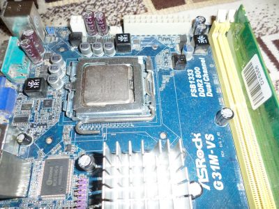 Лот: 3362201. Фото: 1. ASRock g31m-vs+intel e3300 + ncp... Компьютеры в сборе