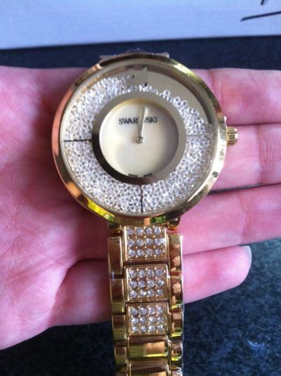 Лот: 5079839. Фото: 1. Часы Swarovski (новые) золотистые. Оригинальные наручные часы