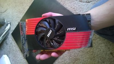 Лот: 5401711. Фото: 1. Видеокарта Nvidia GTX 550Ti. Видеокарты