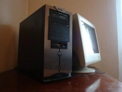 Лот: 1054683. Фото: 1. системный блок celeron 1.7/384mb... Компьютеры в сборе