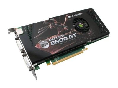 Лот: 11779838. Фото: 1. Видеокарта ECS GeForce® 8800GT... Видеокарты