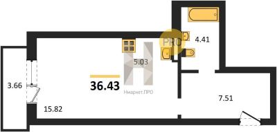 Лот: 21635544. Фото: 1. Квартира по адресу Зорге ул... Квартиры, студии