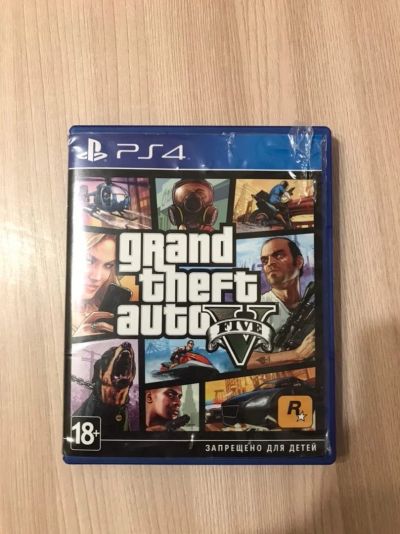 Лот: 16175852. Фото: 1. Диск GTA 5 Ps4. Игры для консолей