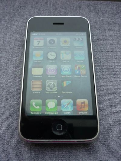 Лот: 3038830. Фото: 1. IPHONE 3gs 16gb USA 6.1.3./модем... Смартфоны