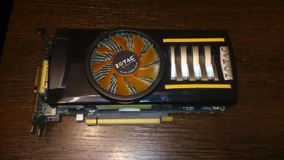 Лот: 4795957. Фото: 1. Видеокарта Zotac GTX460 AMP Edition... Видеокарты