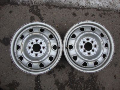 Лот: 8422839. Фото: 1. Штампованный диск 4х100R-15. Состояние... Диски