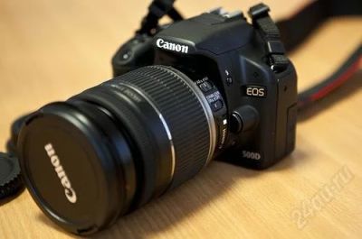 Лот: 1749371. Фото: 1. Зеркальная фотокамера Canon EOS-500D... Цифровые зеркальные